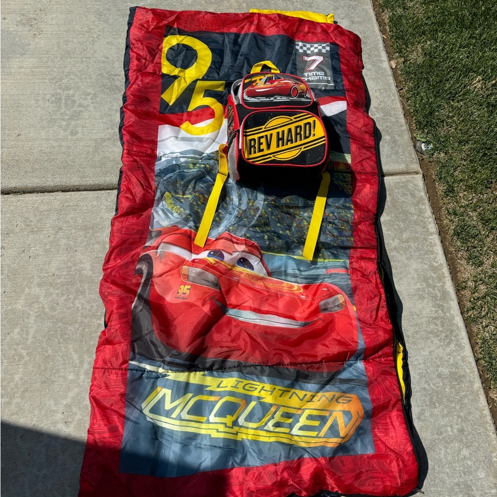 Disney Cars Sleeping Bag